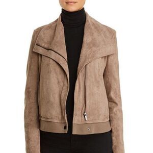 Bagatelle Faux-Suede Jacket Tan Coastal Cowgirl Western Size Small